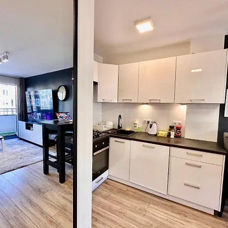 Appartement Gold 5 Fast Wifi 1 Gbs Big 85'tv Netflix Hbo Disney+ Varsovie